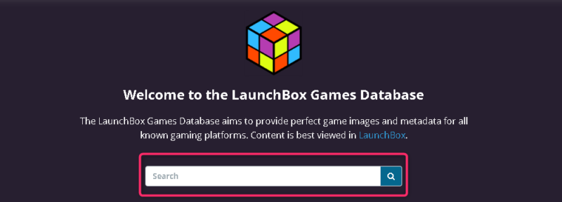LaunchBox Games Database